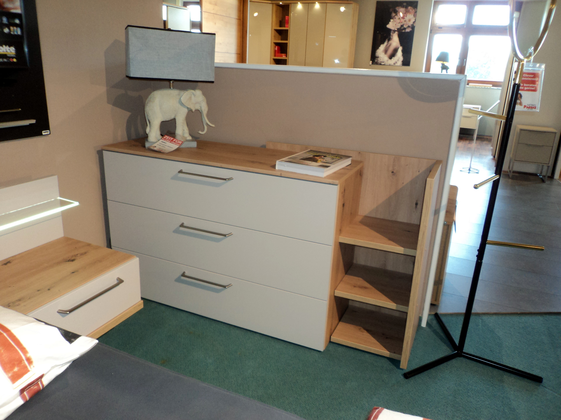 Kommode mit Anstellregal Concept me
